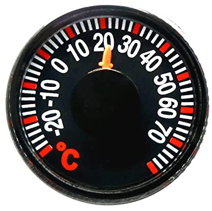 1pc Runde Kunststoff Tür Und Fenster Thermometer Außen Tür Fenster Thermometer Typ Für Kälte Und Wärme Display Thermometer