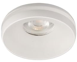 Kanlux ELICEO - Supporto per faretto bianco 10 W Max, effetto luminoso originale con anelli decorativi
