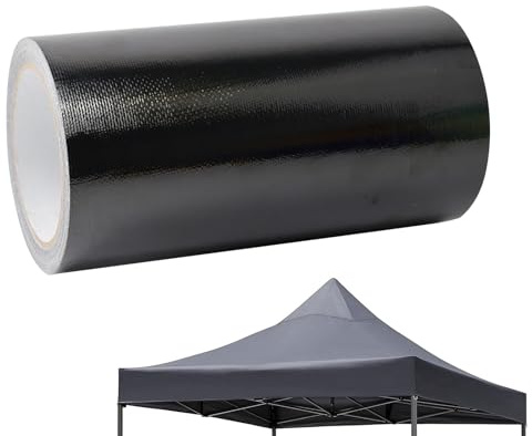 Generico Nastro Riparazione Tende | Nastro Riparazione Impermeabile Tessuto | Patch Resistente Raggi UV per Camion Vele Attrezzatura Campeggio Tappeti Elastici Tende Tappezzeria