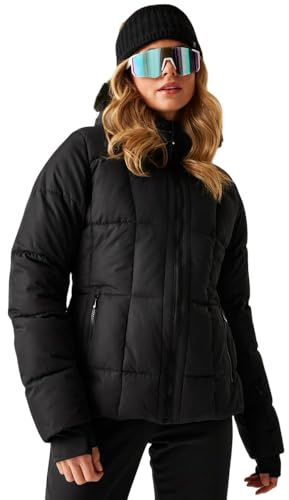 Dare2b Women's Glamorize Jk Damen‑ Glamourize VI Skijacke, Schwarz, 34