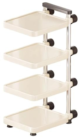 ＡＷＨＡＯ Estante Organizador de ollas, Estante de Esquina, Ahorra Espacio, Organizador de sartenes, Ajustable para encimeras de Cocina y sartenes.