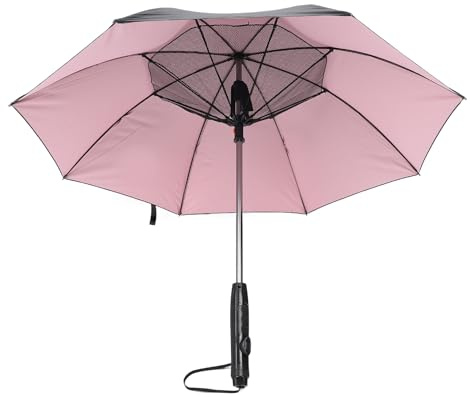 Zerodis Kylande Solsäng, Fläkt, Dimma, UPF50, 3 Hastigheter, Glasfiber | Kyls med bris, spray från flaska, blockerar UV-strålar, för utomhus strandvolleyboll och tailgate-fester.