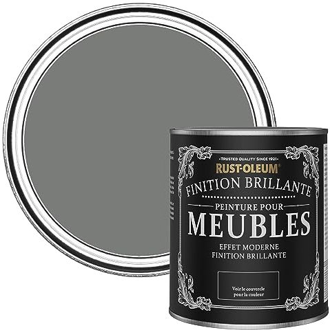 Rust-Oleum Grey Furniture Paint in Gloss Finish - Torch Grey 750ml