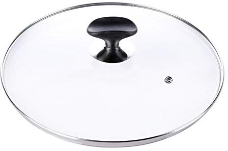 Lock,Glaslock, Grytlock,Pannlock i härdat glas Pannlock Stekpanna Ångkokarlock Hushållstransparent Pannlock Universal Ersättningsgrytlock