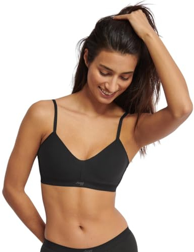 sloggi Donna Ever Ease P, Nero, M Plus