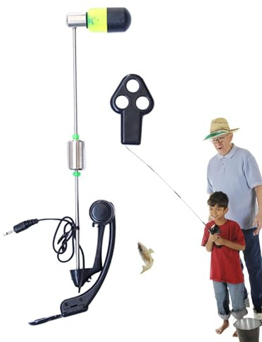 Indicateur de Pêche Alarme Appât pour Poissons Indicateur de morsure de Carpe | de Pêche Réglable - ABS Phare Vis Bouton Morsure Appât Alarme Appât pour PoissonsPour Famille Amis Collègues Pêcheurs