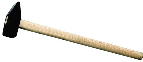 Ruthe Vorschlaghammer 6 kg, Stiel Esche, DIN 1042, VPA/GS geprüft, 80 cm Länge