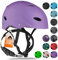 Apollo Skate-Helm/Kinder-Helm - Verstellbarer Skateboard, Scooter, BMX-Helm, mit Drehrad-Anpassung geeignet für Kinder, Erwachsene, in verschiedenen Größen und Farben