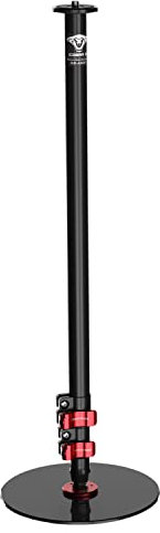 IFOOTAGE Cobra RB-A300 Professionelles Kamera-Aluminium-Einbeinstativ,Studio-Einbeinstativ,gewichteter Basis und Einstellbarer Höhe, Bodenständer,Lichtstativ,Sockeldurchmesser: 30cm