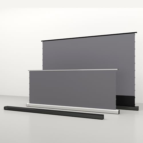 HiViLux® Golvtension motor CLR/ALR kanvas för UST-projektor: HiViPrism Cinema HDR hög kontrast/8K/4K/3D (16:9, 150 tum, 332 x 187 cm vit)