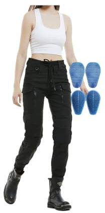 All Season Motocross Byxor Armored Dirtbike Riding Jeans ， | Vattentäta motorcykelbyxor CE knähöftskydd for äventyrskörning