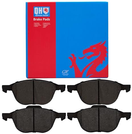 Quinton Hazell Brake Pad Set - 4 OEM Quality Direct Fit Replacement Brake Pads for Single Axle - Front - BP1427