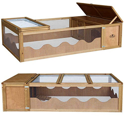 Tortoise Small Pet Wooden House Bunny Rabbit Hide Shelter 57 21687