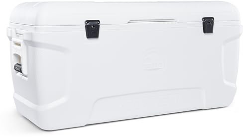 Igloo Marine Contour 150 Passiv-Kühlbox, große Thermobox, Isolierbox, 141 L, für Camping, Angeln, Boot und Festivals