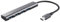 Trust Halyx Hub USB-C 3.2 Gen 1, 4 Puertos USB-A, Alta Velocidad 5 Gbps, Fino y Compacto, Adaptador USB, Regleta USB Plug & Play, Concentrador para Ordenador, PC, Portátil, Macbook - Gris