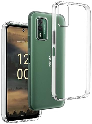 REY Transparent Silikonhülle TPU für Nokia XR21 5G, Handyhülle Premium Kratzfest TPU Durchsichtige Schutzhülle, Ultradünne 0,33 mm