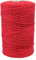 Mia Mote | Bio Gartenschnur Kordel 100m x 2mm Rot | Recycelte Baumwolle Pflanzschnur Pflanzenbinder Bindfaden Weihnachtsdeko Gartenarbeit Floristik DIY Bündeln Dekoration Wetterfest Reißfest