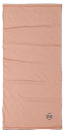BUFF®| Schlauchschal Merino Lightweight Männlich Weiblich Erwachsene Multifunktionaler Schal aus 100% Merinowolle, Wandern, Outdoor, Nachhaltig, Leicht, Schlanke Passform, Einheitsgröße, Rosa Coral