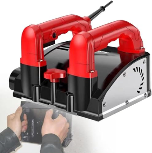 Hydravex Electric Wall Paint Scraper Machine Handheld Wall Concrete Shovel with Steel Blades, Wall Planer 1-4MM Depth Adjustable for Paint Putty Removal, Wall Repair Tools