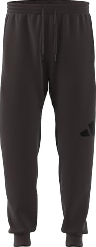 Adidas Uomo Essentials Big Logo Fleece Pant Cuffed, Shadow Brown/Black, L