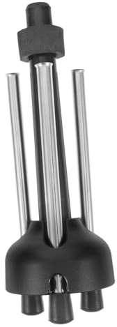 Soporte Plegable para Flauta y Clarinete Portátil Negro Abs