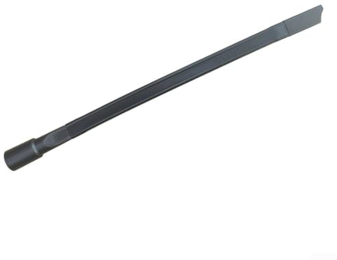 Flexibelt skrevverktyg 25 tum för dammsugare, infällbart rengöringsmunstycke för trånga utrymmen, kompatibel med torktumlarslangfästen
