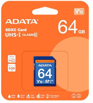 ADATA SDXC 64GB 64GB SDXC UHS Class 10 memory card - memory cards (64