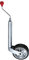 AL-KO Unisex – Erwachsene Stützrad Plus, 200 x 50 mm, Vollgummi/Blechfelge, 180, neutral, Standard