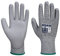 Portwest Homme Cut Glove Gant paume en polyur thane anti coupure 5, Gris, M EU