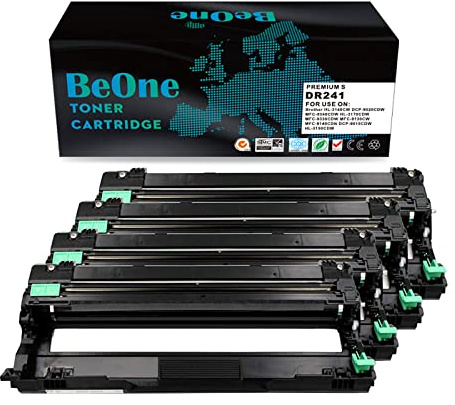 BeOne 4X DR243 DR243CL DR-243CL Unité de Tambour d'imagerie Compatible pour Imprimante Brother DCP-L3510CDW DCP-L3550CDW HL-L3210CW HL-L3230CDW HL-L3270CDW MFC-L3710CW MFC-L3730CDN MFC-L3750CDW