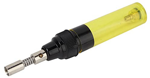 Soldador De Gas De 8 Ml Mini Soldador De Gas Pistola De Soplete De Gas Eléctrico Herramienta De Butano Temperatura De Fuego De 1300 ° C Para Diversas Ocasiones