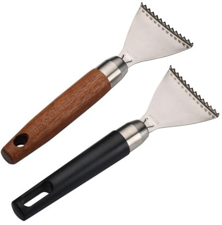 FYOBOT Squamatore per Pesci Portatile da Cucina Fili In Acciaio Inossidabile, Strumento per La Pulizia del Pesce Dispositivo per La Rimozione Delle Squame