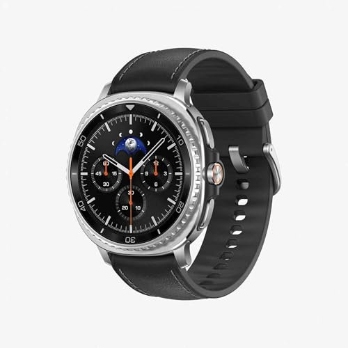 Samsung Galaxy Watch8 Classic 46mm, AI Smart Watch with Cushion Design and Rotating Bezels, with Hybrid Band and Wearable Display, Bluetooth, Black, 3 Year Extended Warranty (UK Version)