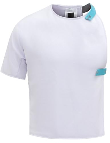 Uniforme De Esgrima, Chaleco Protector De Plastrón for Esgrima 450N, Chaleco for Florete, Espada Y Sable, Traje De Entrenamiento Unisex, Material De Seda Helada.(XL,Right-handed)