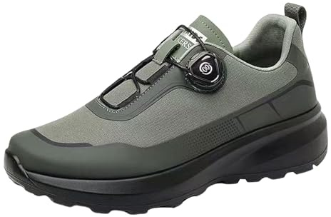 Zapatillas ligeras para hombre: zapatillas deportivas con cierre de rosca, zapatos de jogging, amortiguación, zapatos de entrenamiento, antideslizantes, zapatos de senderismo, transpirables, zapatos