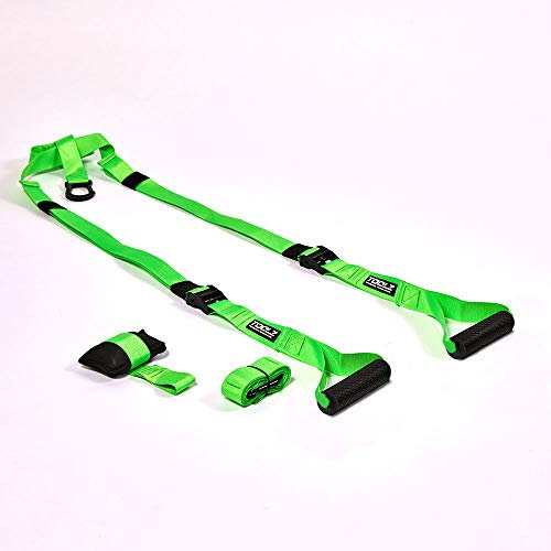 TOOLZ Schlingentrainer mit Türverankerung – Sling Trainer Set für effektives Ganzkörpertraining – Widerstandstraining für Zuhause & Outdoor – Mit Transportbeutel & Verlängerungsgurt