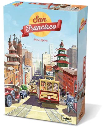 Asmodee - San Francisco, Gioco da Tavolo, Edizione in Italiano, 8154