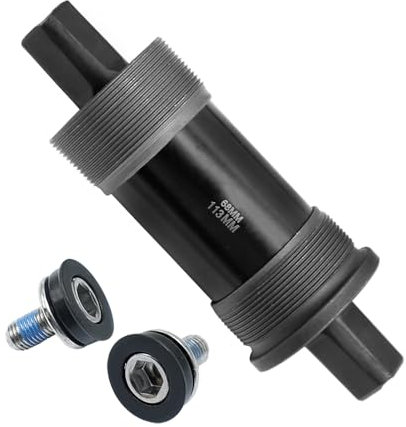 Hoypeyfiy Unisex Bbs15 Bottom Bracket Taper Bottom Bracket Bicycle for Fat Snow Bike (68 * 113mm)