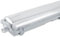 Generico Plafoniera stagna 120cm con neon led inclusi 2x18W 6400K luce bianca plafoniera industriale tubi led sostituibili T8 40w 3840lm