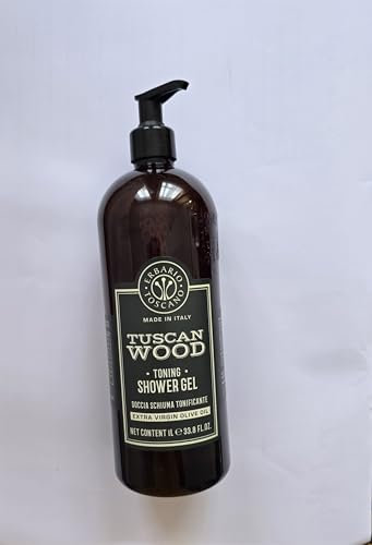 Tuscan Wood EXTRA VIRGIN Olive Oil Toning Shower Gel 1L New. MADE IN ITALY