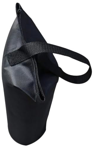 AKOOSY Bolsa Contrapeso de Oxford para Toldo Exterior Saco Plegable Resistente al Viento para Carpa Gazebo y Cenador Negro
