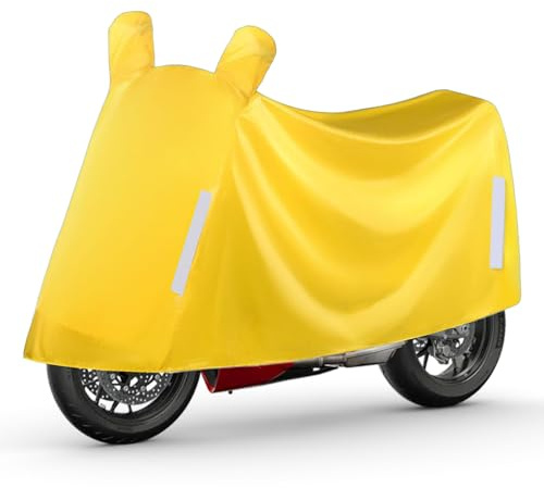 Motorrad-Abdeckung, strapazierfähig, UV-Schutz, Allwetter, Motorrad-Abdeckplane für Dirt Bike – für Winterschutz, Wartung, Garage, draußen, tägliches Pendeln