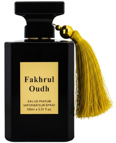 AL ANEEQ Fakhrul Oudh - Oud for Men - Wood Scent Spray Arabic Oud Perfume for Men Fragrance (100ml)