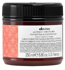 Davines ALCHEMIC Conditioner Red - Crema condizionante colorata indicata per esaltare i riflessi dei capelli rossi e mogano - Preserva la lucentezza del colore - 250 ml