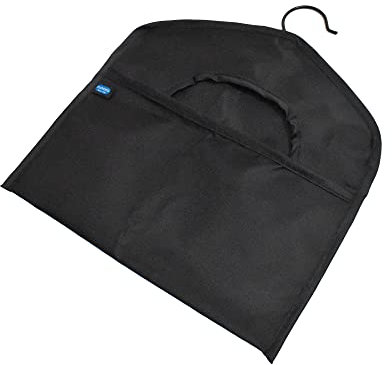 Addis Outdoor Laundry Clothes Peg storage bag with metal hanger, Black