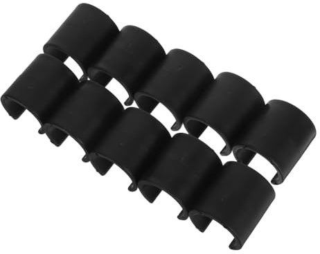 ARTSEWPLY Clips Para Postes Marcadores De Fútbol 10 Piezas Plástico Abs Conectores Resistentes Para Entrenamiento Fútbol Al Aire Libre Accesorios Para Banderas Árbitro Esquina