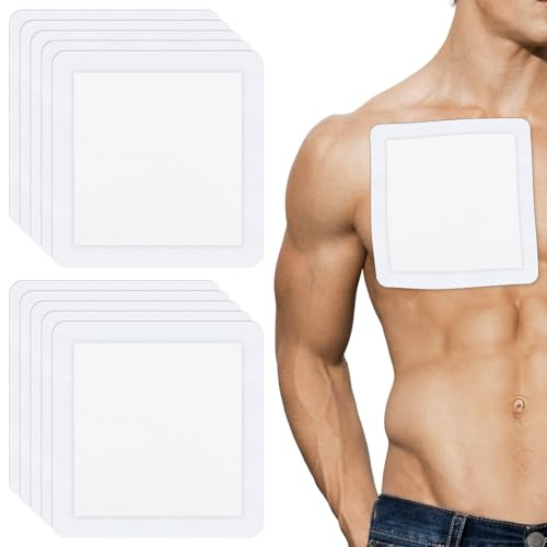 Pack of 10 Large Adhesive Wound Dressings 200mm X 200mm Dressings for Wounds Cuts and grazes, Suitable for Various Wound Care, Skin Friendly Plasters for Wounds