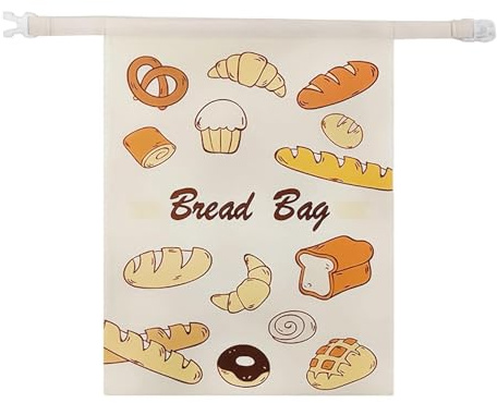 Sacs à pour fait maison, grande capacité, portable, en d'abeille, en lin et coton, pour la maison, la cuisine, la boulangerie, le café, le congélateur, la pâte alimentaire, , Refer