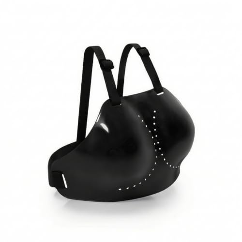 Hellery Fencing Chest Protector Breathable Fencing Cool Plastron for Fencers , Black , XS