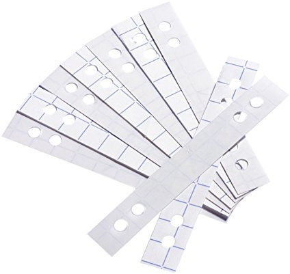 Durable Lochverstärkerstreifen (für 60 - 80 mm Lochung) Beutel mit 50 Stück, transparent, 807819